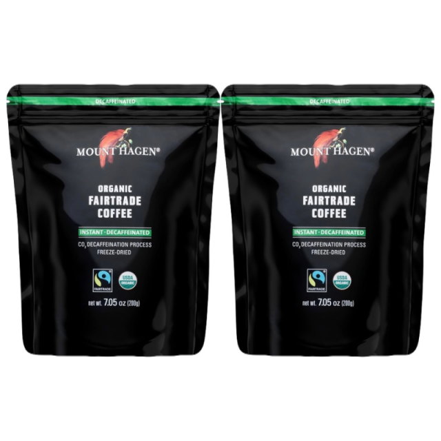 4袋】マウントハーゲン オーガニックインスタントコーヒー200g 楽天